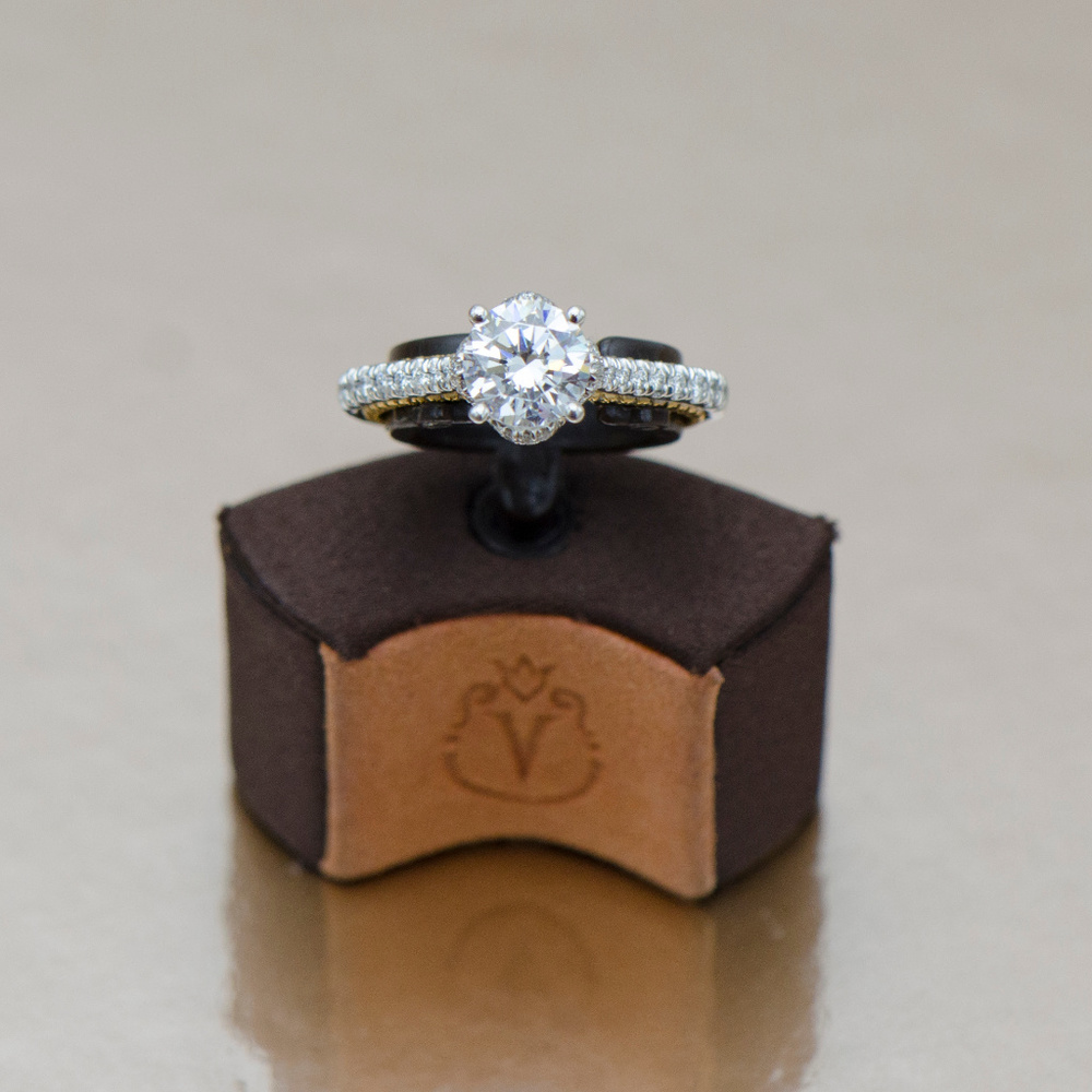 Verragio Couture 0457RD-2WR Engagement Ring